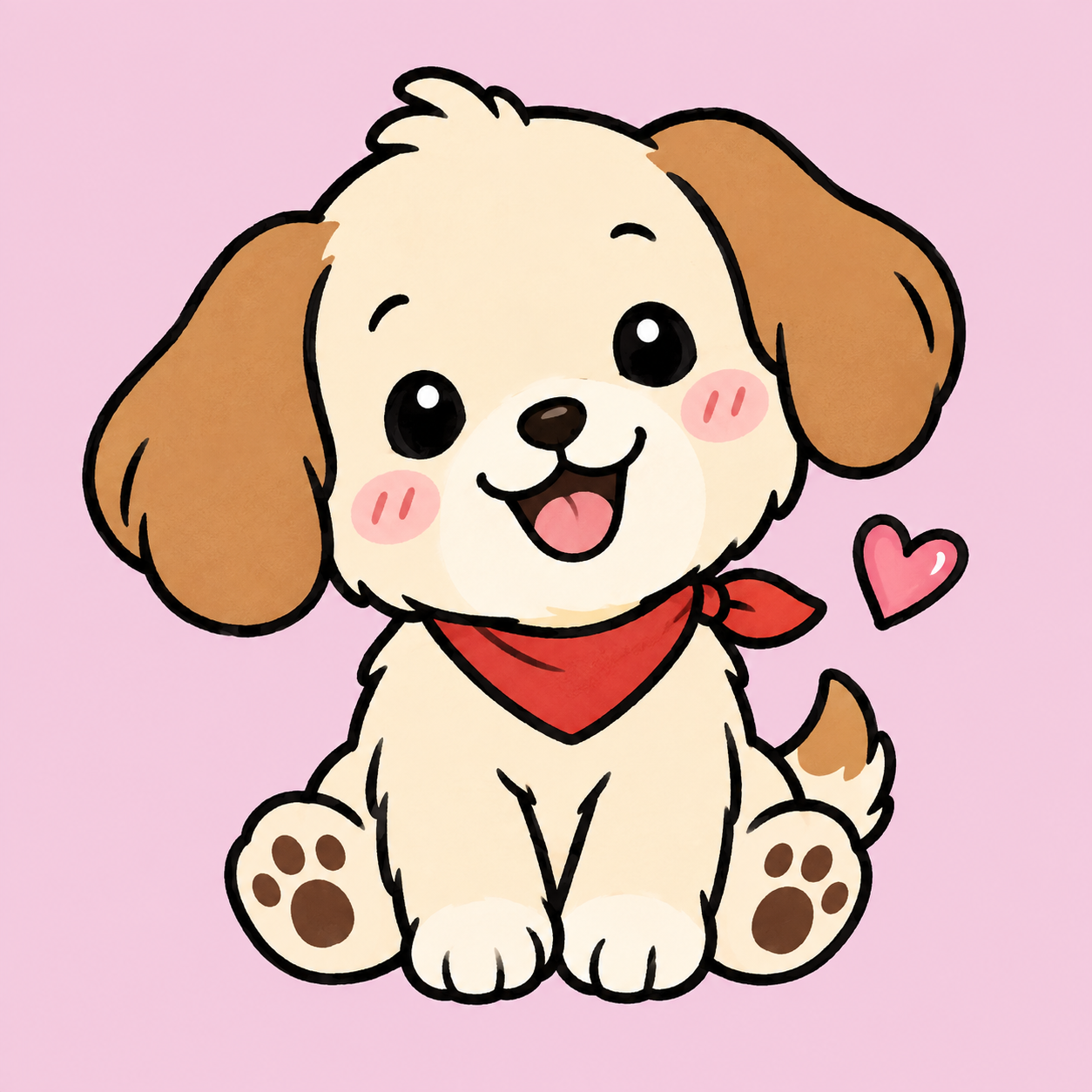 Lil Pup, an adorable puppy mascot